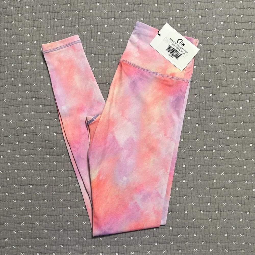 Zyia Sorbet Sunset Light n Tight Hi-Rise Legging 28” (NWT)